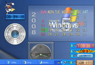 3D Tray Clock Ex. screenshot